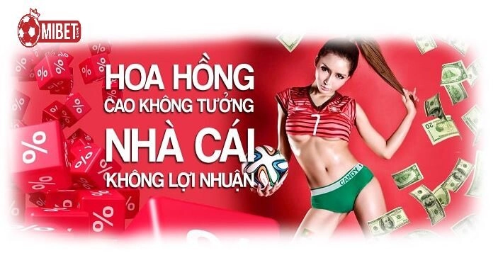 Có tỷ lệ % hoa hồng cao tại khuyến mãi Mibet