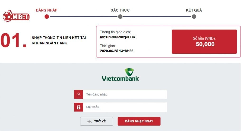 Hướng dẫn chi tiết cách nạp tiền Mibet